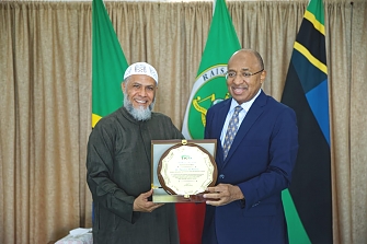 CIFCA Chairman with President of Zanzibar Dr. Hussein Ali Mwinyi