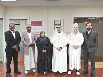 Tanzanian Delegte with the Bahrain Shariah Review Bureau, after a constructive discussion on their mandate in conducting Shariah Reviews, and Audits for Islamic Financial Institutions.