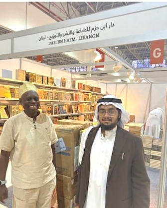 Mr. Abdullah at the Sharjah Book Fair